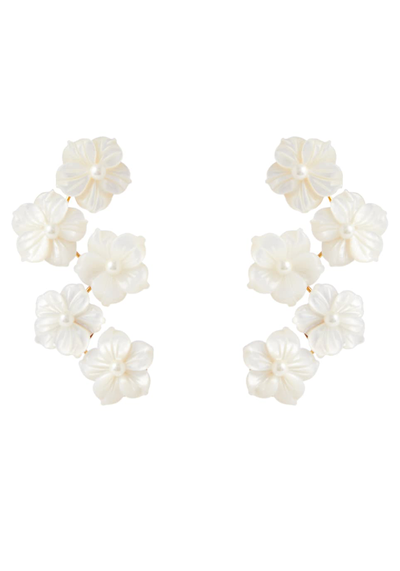 Mari Floral Earrings from Jennifer Behr
