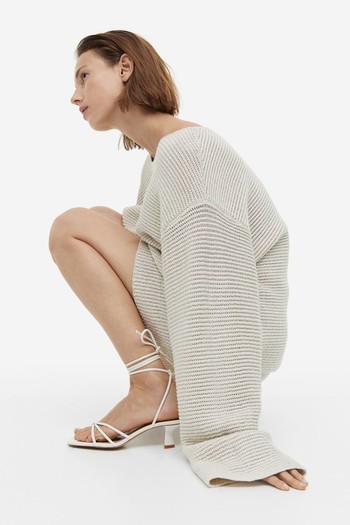 Strappy Leather Sandals from H&M