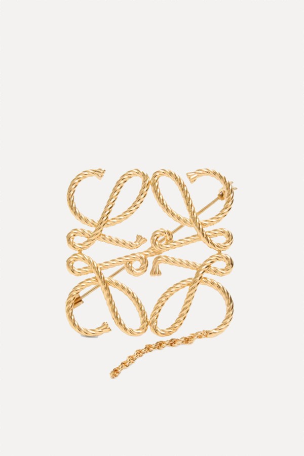 Anagram Rope Brooch from LOEWE 