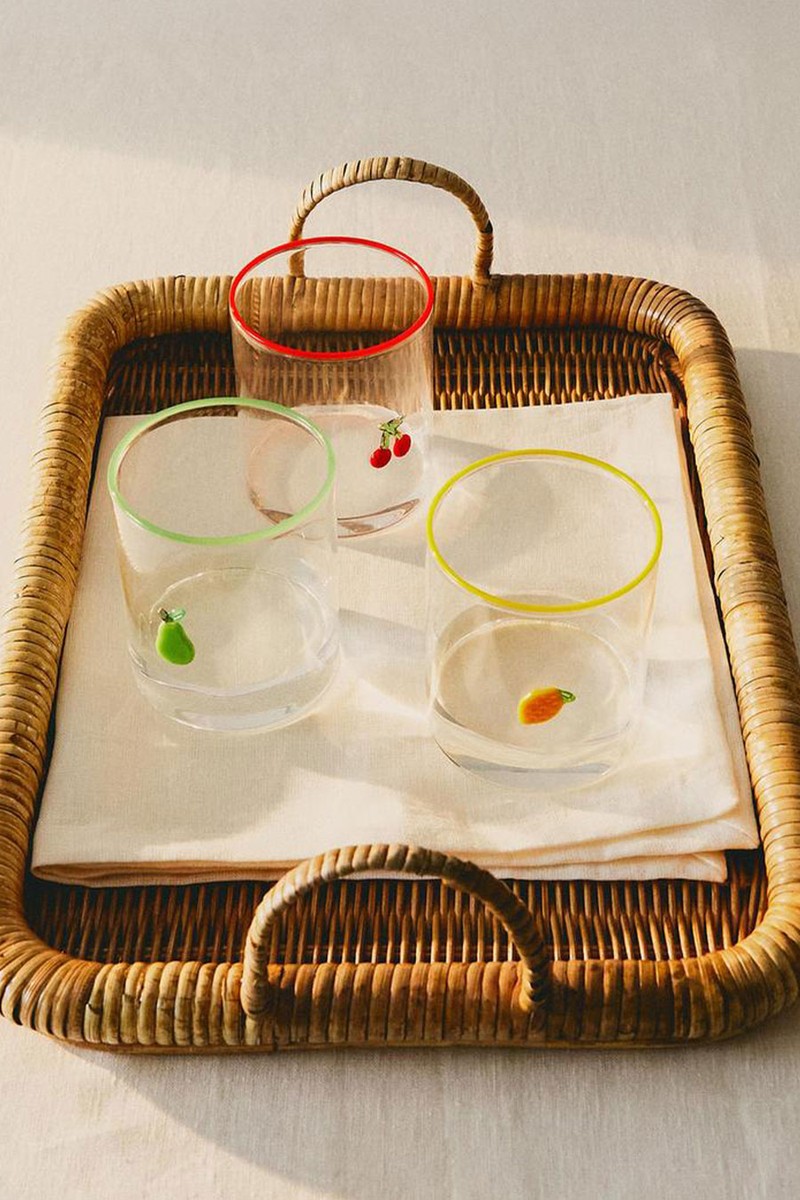 Fruit Tray & Tumblers from Zara Home