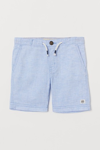 Linen-Blend Shorts from H&M