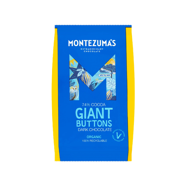 Organic Dark Chocolate Buttons from Montezumas