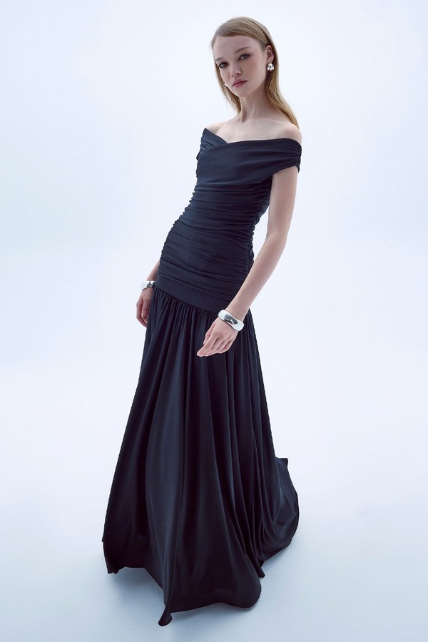 Purley Jersey Long Dress