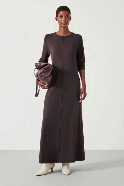 Talen Long Sleeved Knitted Maxi Dress from Hush