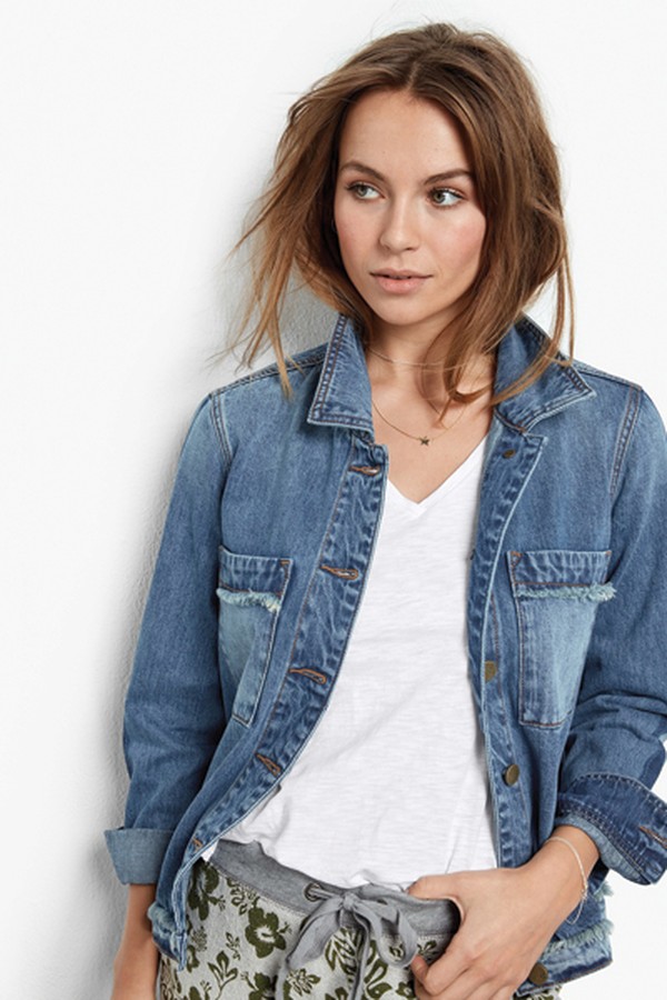Fleetwood Frayed Denim Jacket