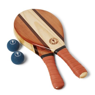 Trancoso Wooden Beach Bat & Ball Set from Frescobol Carioca