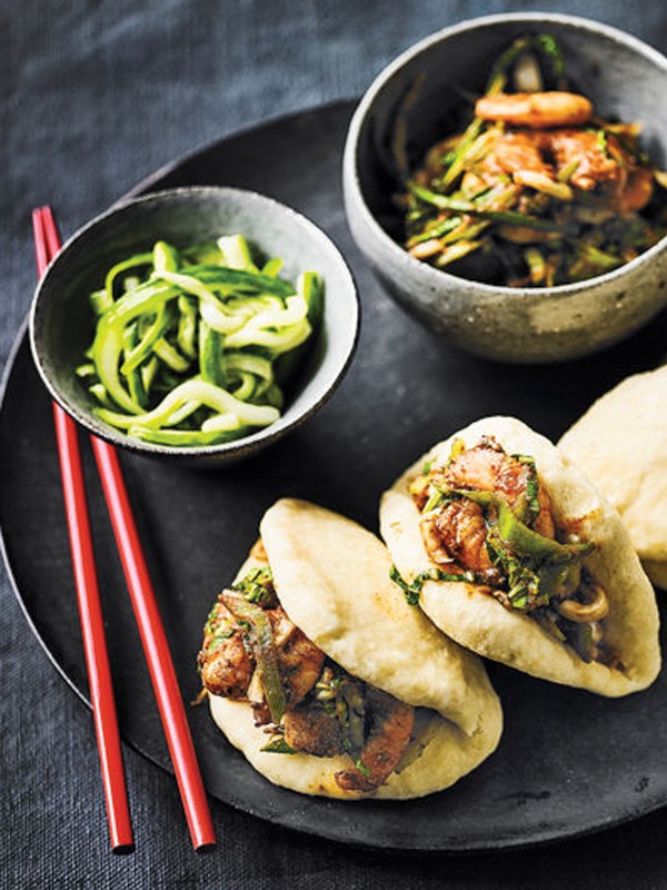 Prawn & Vegetable Bao