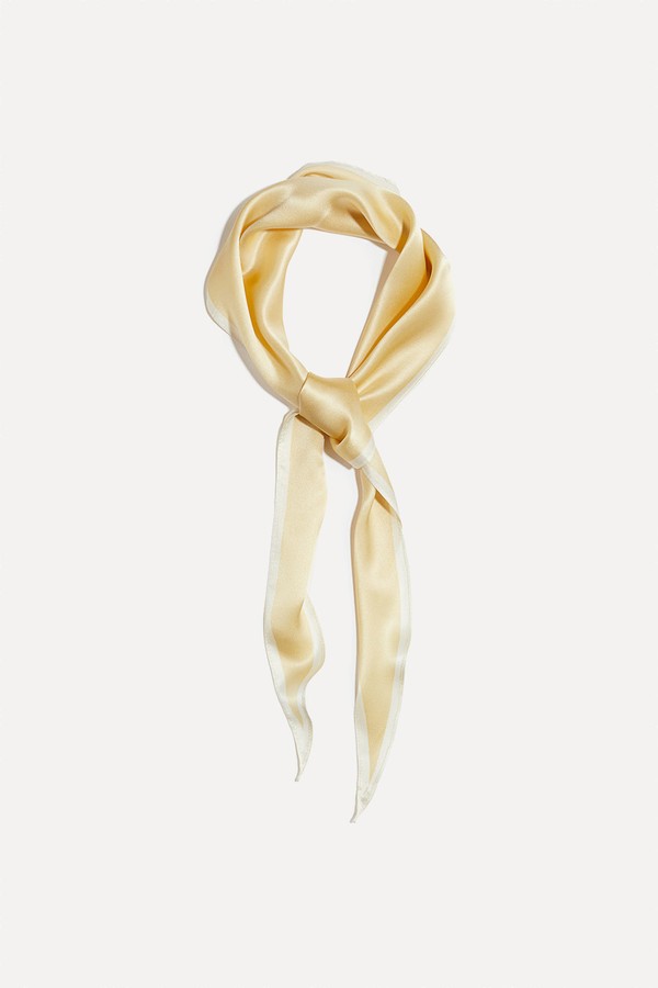 Diamond-Shaped Silk Scarf from H&M