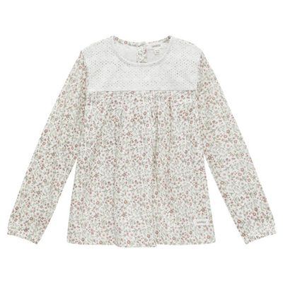 Top with Floral Print