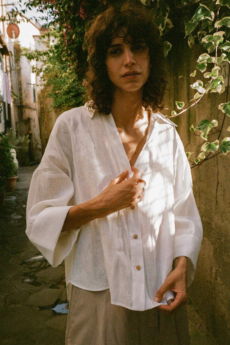 100% Linen Full Sleeve Shirt