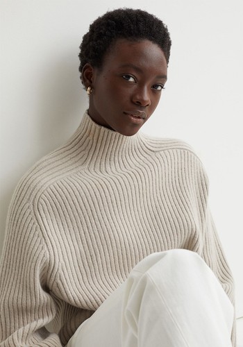 Rib-Knit Turtleneck Jumper from H&M