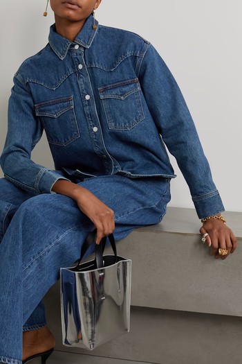 Cassidy Denim Shirt, £465 | SLVRLAKE