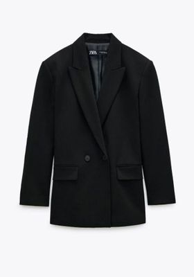 Double-Breasted Oversized Blazer from Zara
