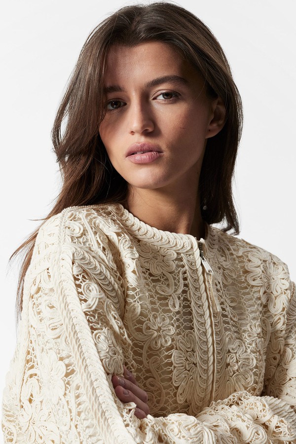 Boxy Braided Jacket