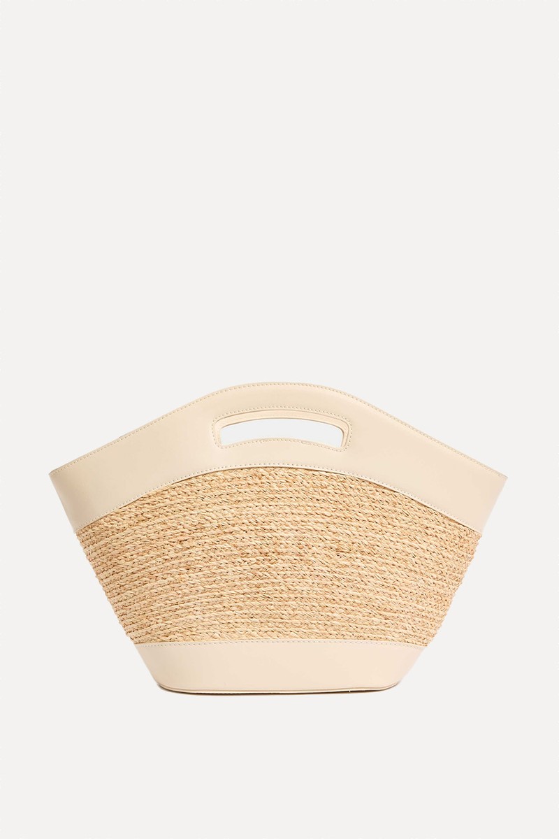Straw Shoulder Bag
