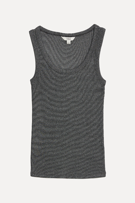 Cotton Rich Ribbed Vest from M&S