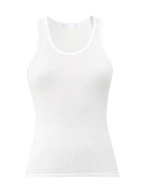 Ribbed Cotton Jersey Tank Top from Wardrobe.NYC