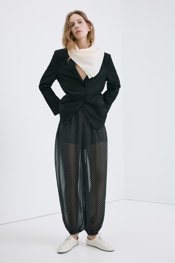 Polka Dot Baggy Trousers