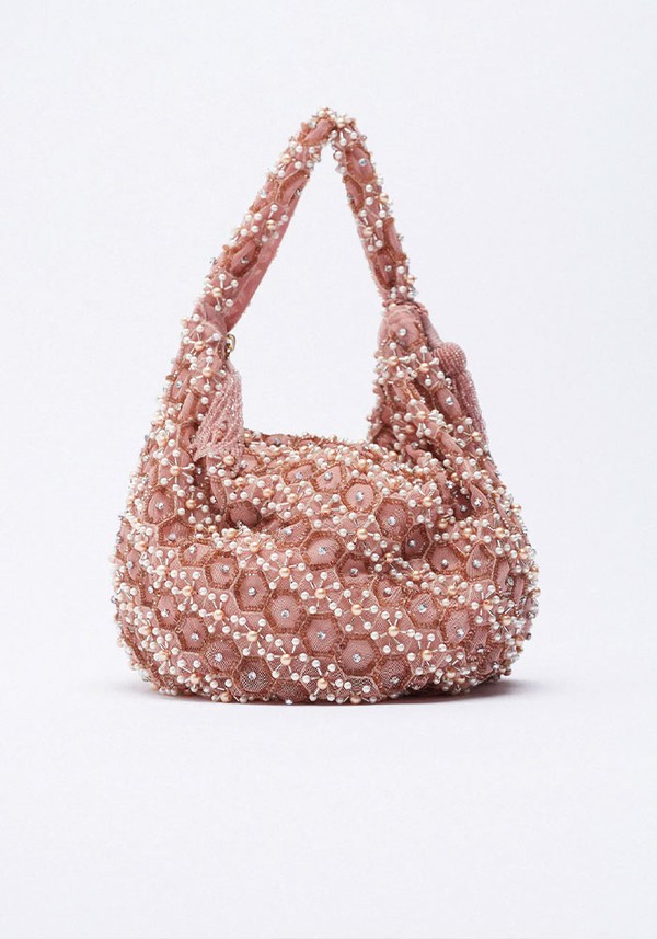 Beaded Shoulder Bag from Zara