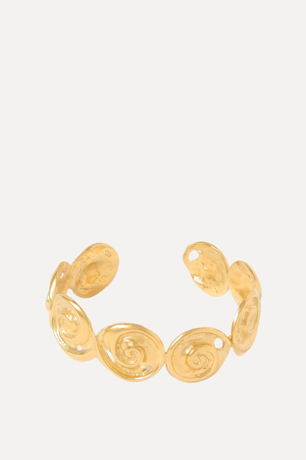Cote Gold-Plated Cuff from YSSO
