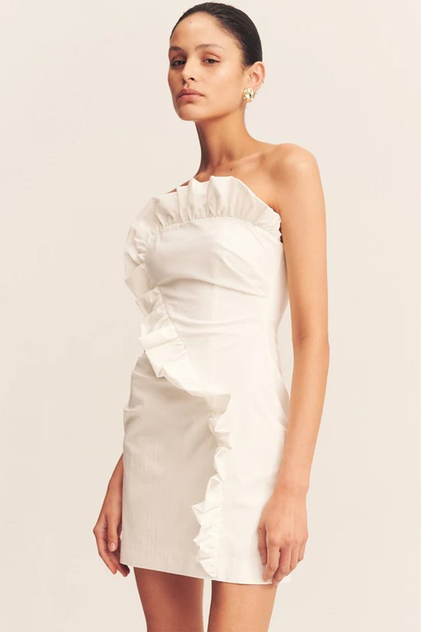 Campbell Ruffle Mini Dress from Shona Joy