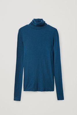 Fine-neck Wool Top from COS 