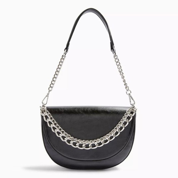 Black Chain Shoulder Bag