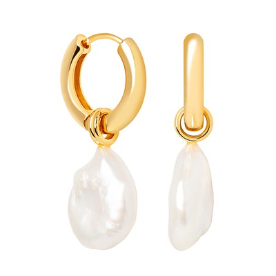 Illume Pearl Hoops