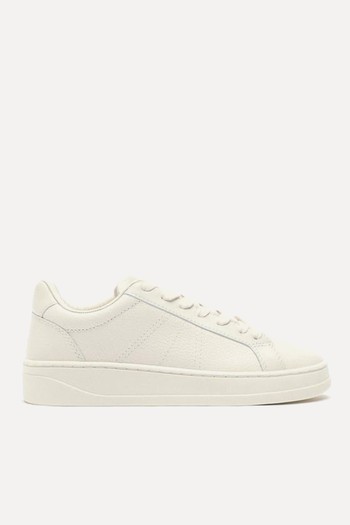 Leather Sneakers from Zara