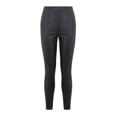 Faux Leather Trousers from Warehouse