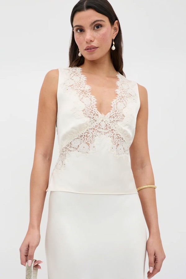 Emmie Satin Top from Rixo