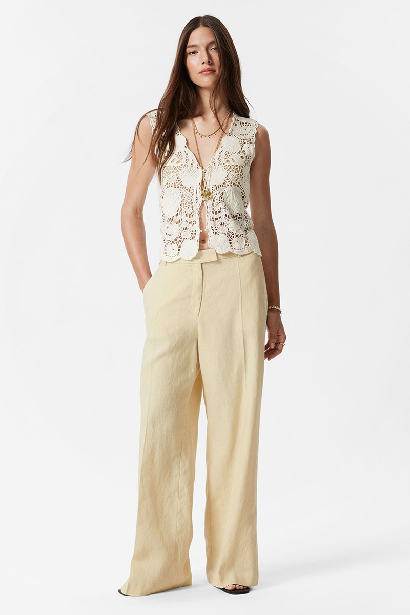 Tailored Linen Trousers