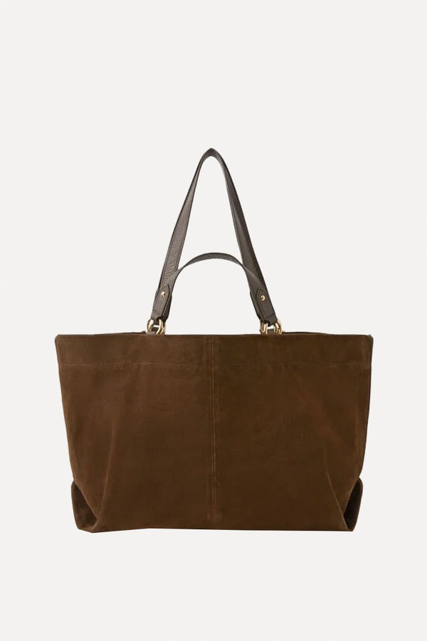 Multi Strap Suede Tote Bag from Accessorize