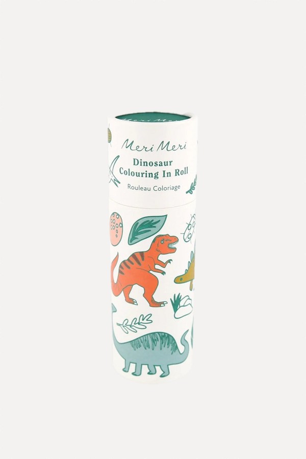 Colouring Roll & Wax Crayons Dinosaur Set from Meri Meri