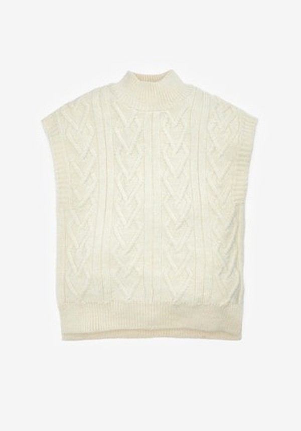 Cable Knitted Vest