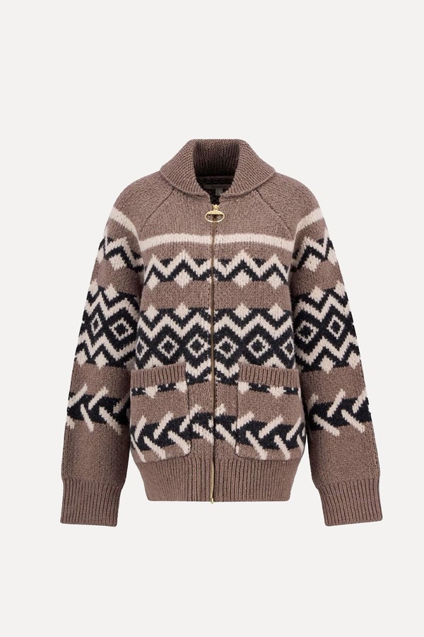 Klara Fair-Isle Cardigan from Barbour
