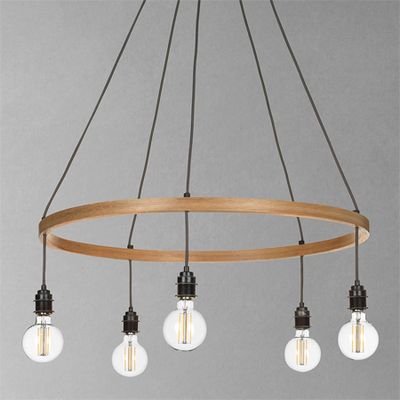 Kern Hoop Pendant Ceiling Light from Tom Raffield