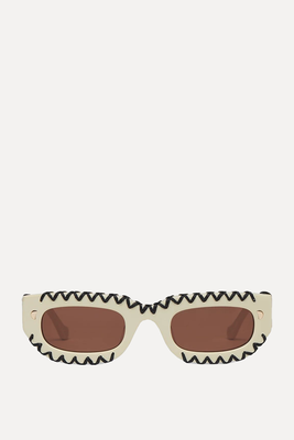 Kadee Crocheted D-Frame Sunglasses