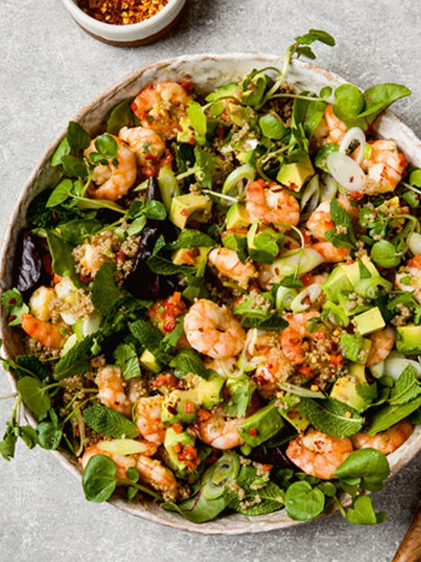 Prawn, Avocado & Quinoa Salad