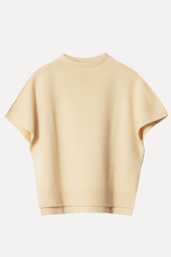 Knitted Wool Batwing-Sleeve Top from & Other Stories