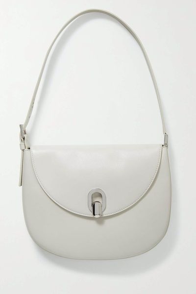 Tondo Small Leather Shoulder Bag from Savette