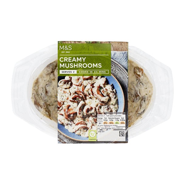 Creamy Mushrooms