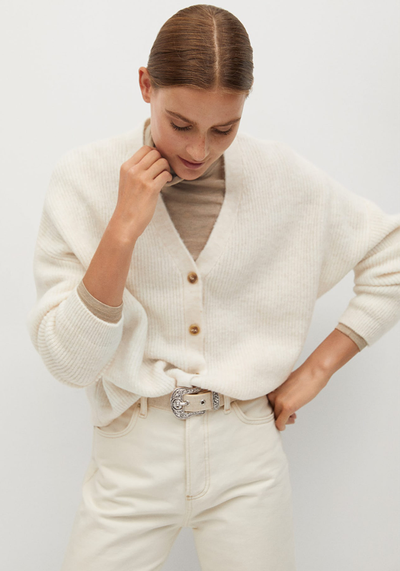 Button Knit Cardigan from Mango