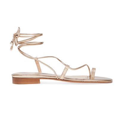 Susan Metallic Leather Sandals from Emme Parsons