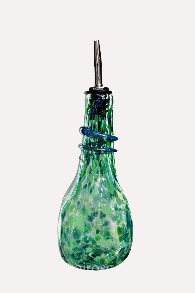 Blown Glass Oil Bottle from Shapiros