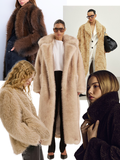 20 Stylish Faux Fur Pieces Under £150