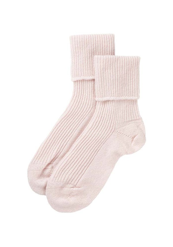 Pure Cashmere Bed Socks from Johnstons Of Elgin