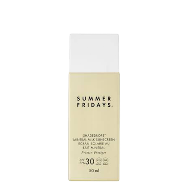 Shade Drops Broad Spectrum SPF 30 Mineral Milk Sunscreen from Summer Fridays