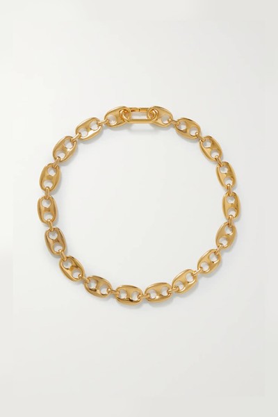 Villa Gold Plated Necklace from Éliou