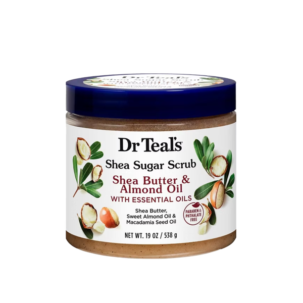 Shea Butter & Almond Oil Body Sugar Scrub from Dr Teal’s